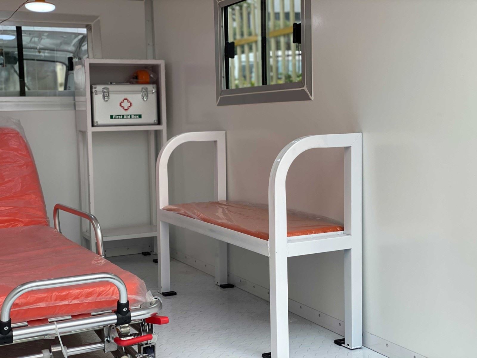 250cc motorized ambulance tricycle direct sale
